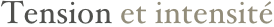 Tension et intensité